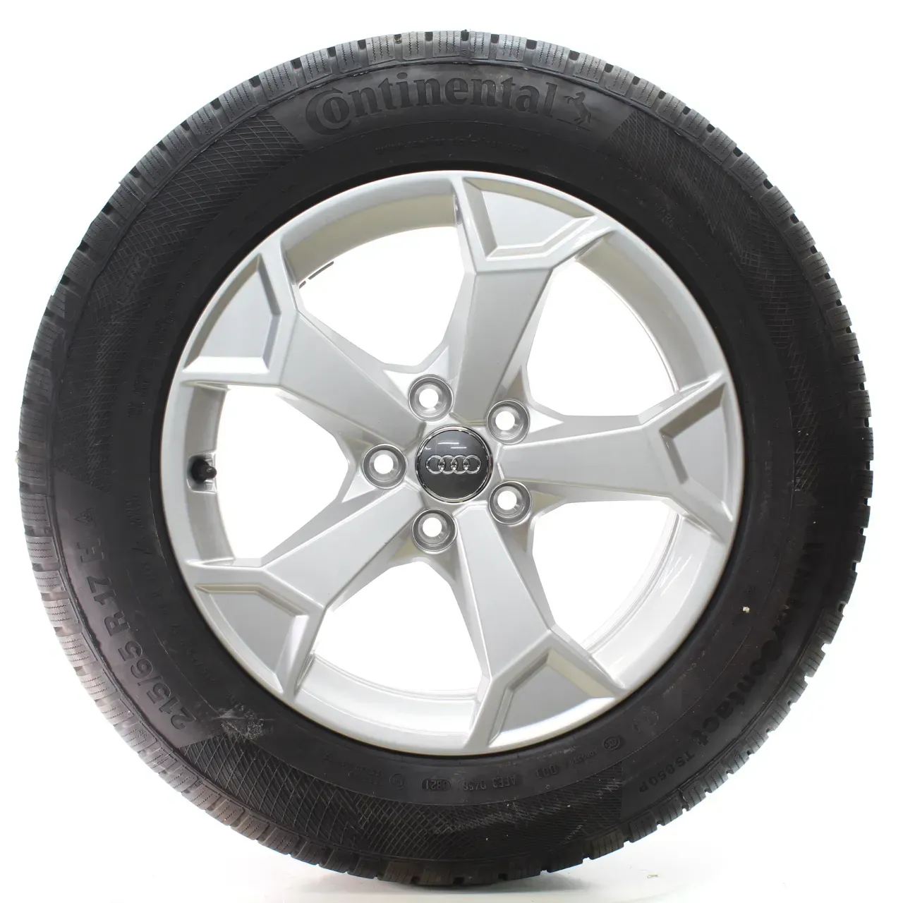 Audi Q3 F3 Winterräder 5-Arm-Secare-Design Continental 215/65R17 99H 83A601025AL - Bild 1