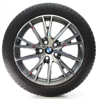 BMW 1er F40 2er F44 Winterräder Y-Speiche 489 Pirelli 195/55R17 7849122 - Bild 1
