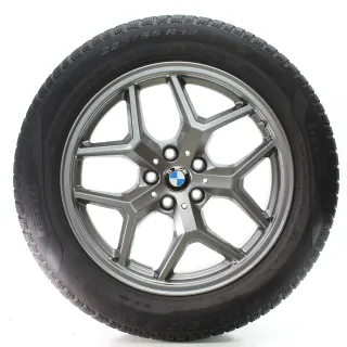 BMW 5er G60 G61 Winterräder Y-Speiche 932 Pirelli 225/55R18 102H DOT25 5A324D5 - Bild 3