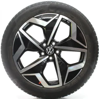 VW ID.3 E11 Winterräder Andoya Schwarz Continental 215/50R19 DOT22 10A601025/H - Bild 2