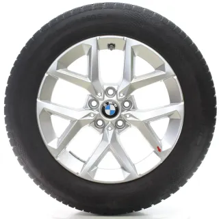 BMW X1 U11 X2 U10 Winterräder Y-Speiche 896 Continental 205/65R17 DOT23 6898299 - Bild 2