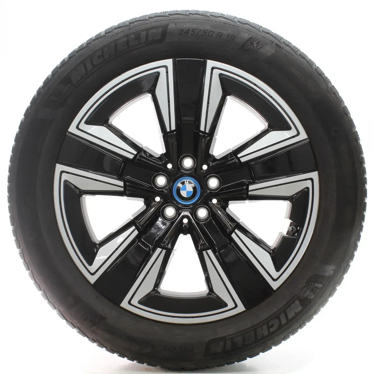 BMW iX3 G08 Winterräder Aerodynamikrad 842 Michelin 245/50R19 105V DOT22 6895627 - Bild 1