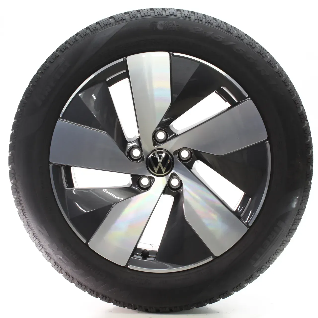 VW Passat B9 Variant CJ5 Winterräder Bologna Pirelli 215/55R17 DOT25 3J0601025B - Bild 1