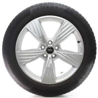 Audi Q4 Sportback F4N Winterräder 5-Arm Continental 235/55R19 DOT23 89A601025B - Bild 1