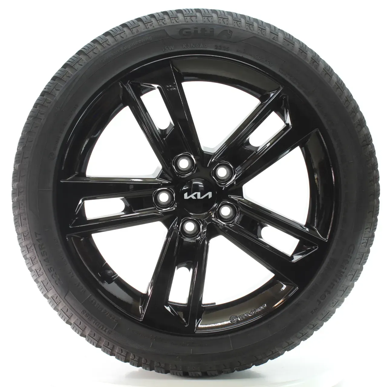 Kia K4 Winterräder Amsa Schwarz Giti Winter W2 225/45R17 94V DOT25 SZ400ADE07 - Bild 1
