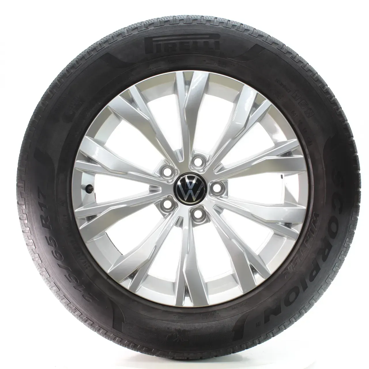 VW Tayron Tiguan II AD1 Allspace Winterräder Montana Pirelli 215/65R17 5NA601025 - Bild 1