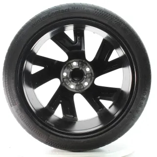 VW Golf 8 VIII CD1 Winterräder Bergamo Schwarz Conti 225/40R18 DOT23 5H0601025M - Bild 5