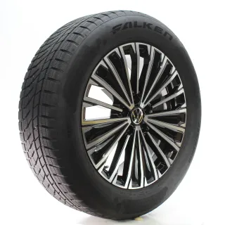 VW Tiguan CT1 Winterräder Napoli Schwarz Glanz Falken 235/55R18 DOT24 571601025K - Bild 6