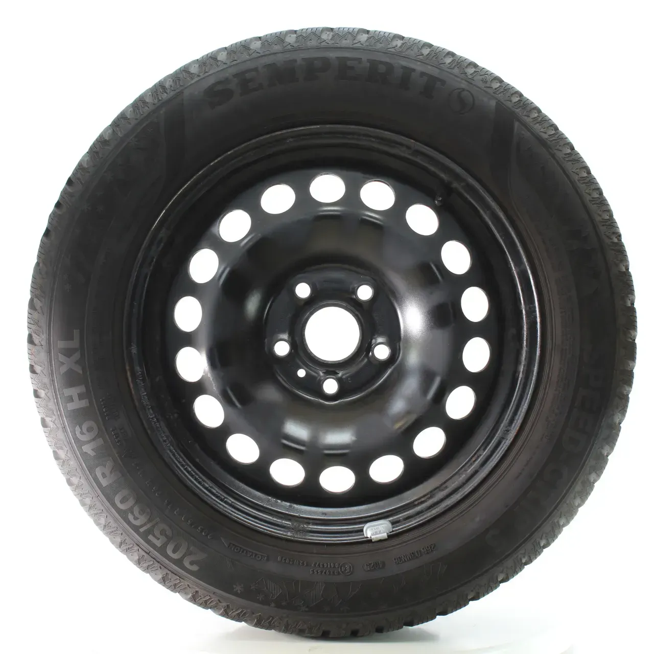 VW Caddy V SB Winterräder Stahl Semperit 205/60R16 96H DOT25 5R3601027/B - Bild 1