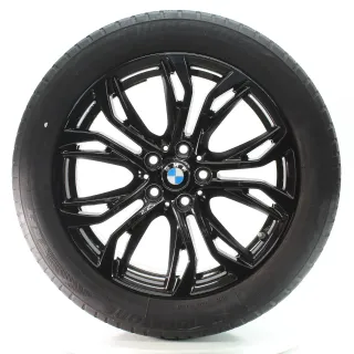 BMW X1 F48 X2 F39 Winterräder Y-Speiche 566 Bridgestone 225/50R18 DOT23 6883503 - Bild 3