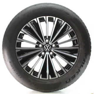 VW Tiguan CT1 Winterräder Napoli Schwarz Glanz Falken 235/55R18 DOT24 571601025K - Bild 5