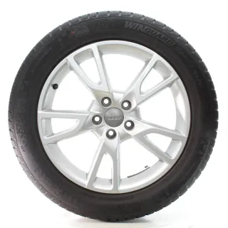 Audi A6 Allroad 4GH Winterräder 5-V-Speichen-Design 225/55R18 DOT25 4G9071498 - Bild 1