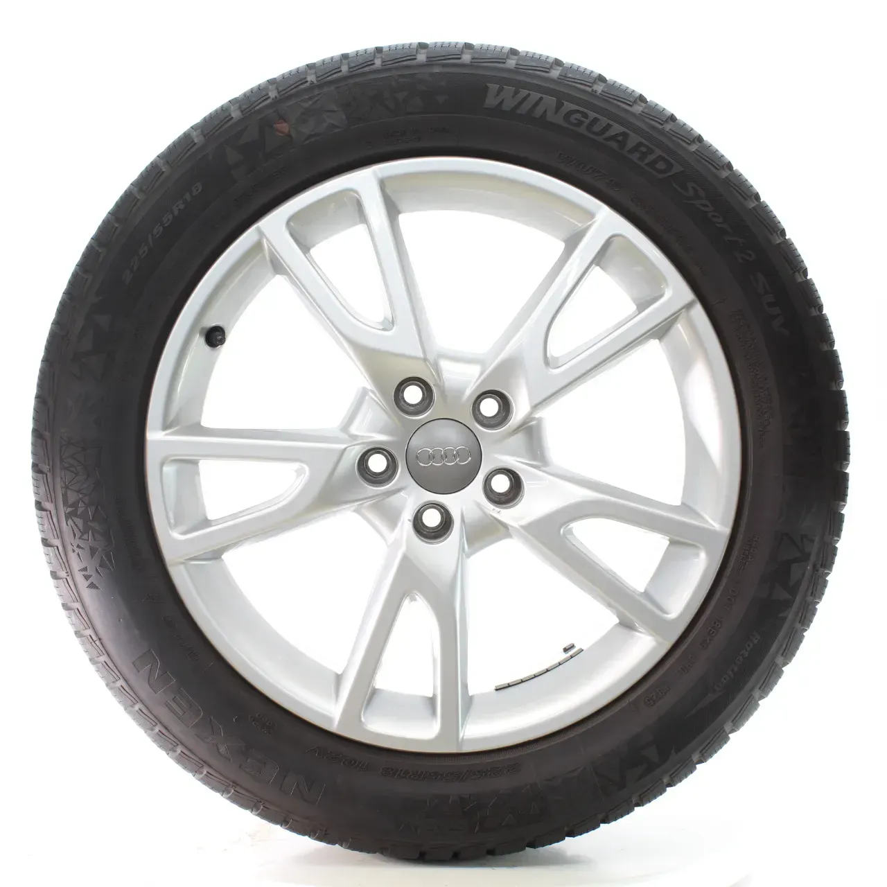 Audi A6 Allroad 4GH Winterräder 5-V-Speichen-Design 225/55R18 DOT25 4G9071498 - Bild 1