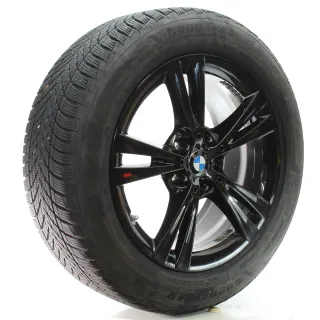 BMW X1 F48 X2 F39 Winterräder Doppelspeiche 385 Goodyear 225/55R17 DOT24 6866673 - Bild 6