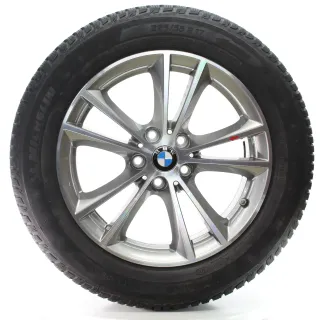 BMW 5er G30 G31 Winterräder V-Speiche 631 Michelin 225/55R17 97H 6863417 - Bild 3