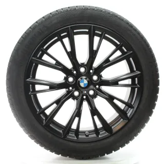 BMW 3er G20 G21 Winterräder Doppelspeiche 796 M Conti 225/45R18 DOT23 6885305 - Bild 2