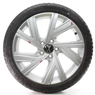 VW Golf 8 VIII CD1 Winterräder Bergamo Bridgestone 225/40R18 92V 5H0601025AB - Bild 4