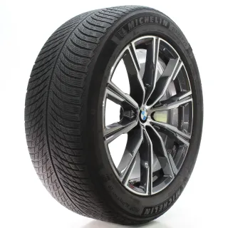 BMW X5 G05 X6 G06 Winterräder Sternspeiche 740 M 275/45R20 110V DOT23 8071996 - Bild 6