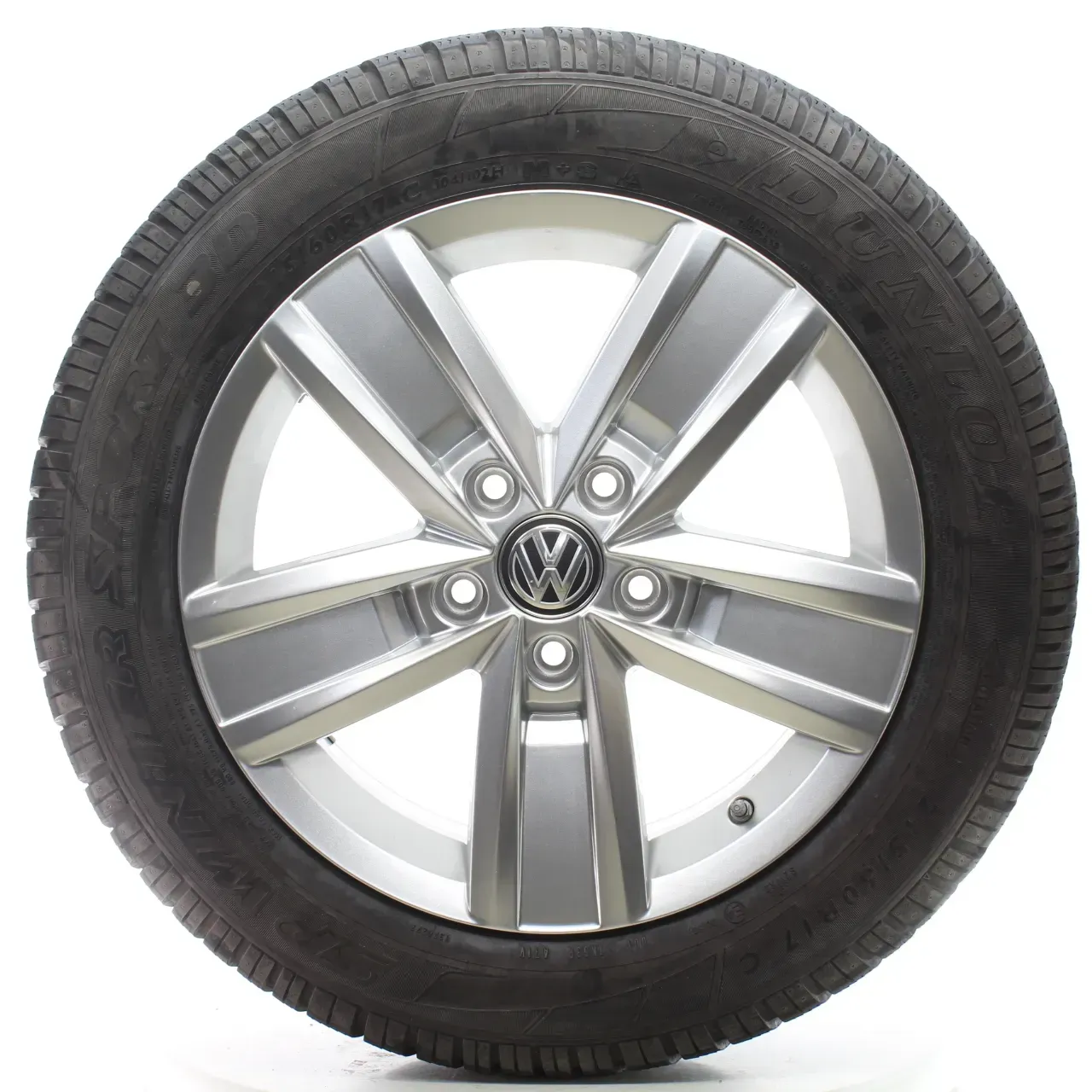 VW T6 T6.1 7E Winterräder Devonport Dunlop 215/60R17 104/102H DOT23 7E0601025AA - Bild 1