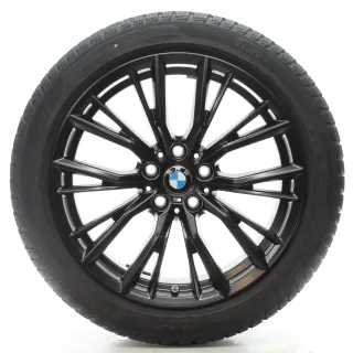BMW 3er G20 G21 Winterräder Doppelspeiche 796 M Pirelli 225/45R18 DOT25 6885305 - Bild 2