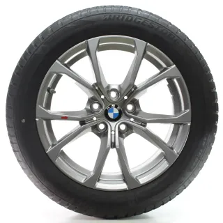 BMW 3er G20 G21 Winterräder V-Speiche 776 Bridgestone 225/50R17 98H 6883518 - Bild 5