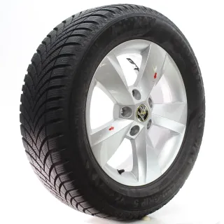 Skoda Karoq ND7 Winterräder Nanuq Semperit 215/60R16 99H DOT24 57A601025S-T - Bild 6