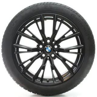 BMW 3er G20 G21 Winterräder Doppelspeiche 796 M Conti 225/45R18 DOT24 6885305 - Bild 4