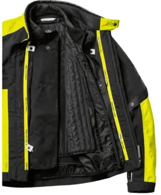 BMW Motorrad Jacke Bavella Herren Gr.58 / XXL Neon Gelb 76127913671 NEU - Bild 6