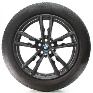 BMW X3 G01 X4 G02 Winterräder Doppelspeiche 698 M 245/50R19 105V DOT24 8093921 - Bild 4