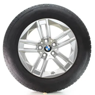 BMW 2er AT U06 Winterräder Doppelspeiche 186 Continental 205/65R16 DOT25 6888838 - Bild 4
