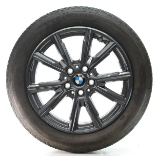 BMW 1er F70 2er F74 Winterräder V-Speiche 967 Goodyear 205/55R17 DOT25 5A45270 - Bild 1