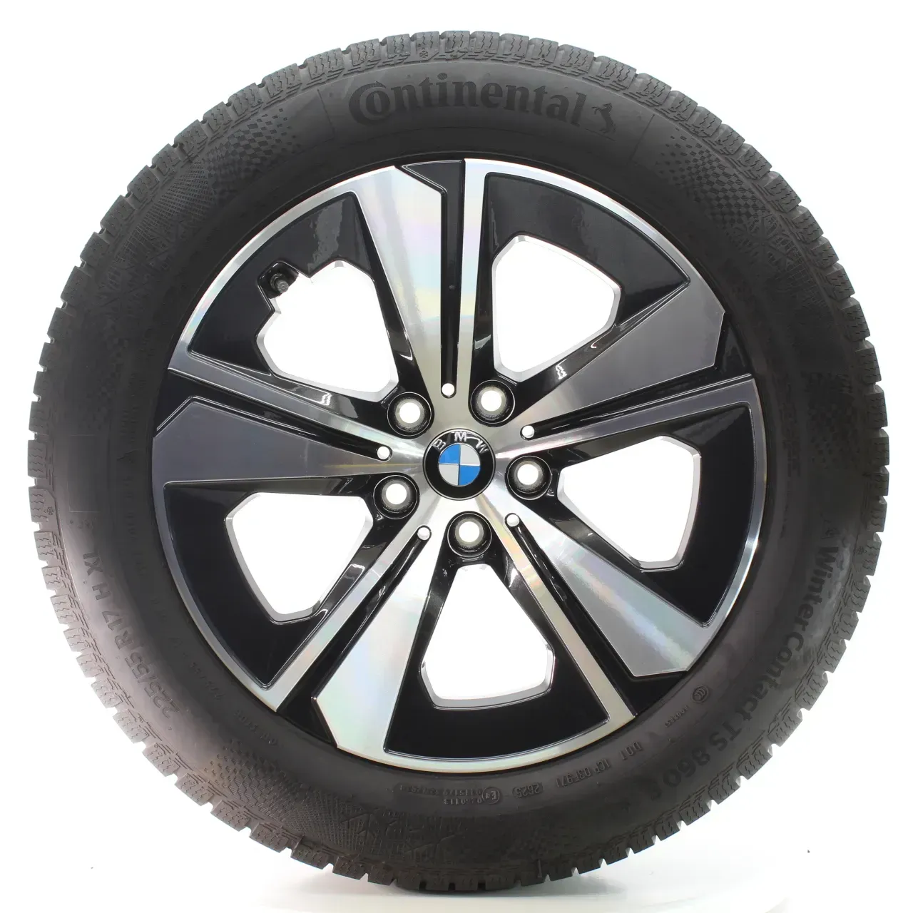 BMW 4er i4 G26 Winterräder Aerodynamikrad 852 Conti 225/55R17 101H DOT25 6896764 - Bild 1