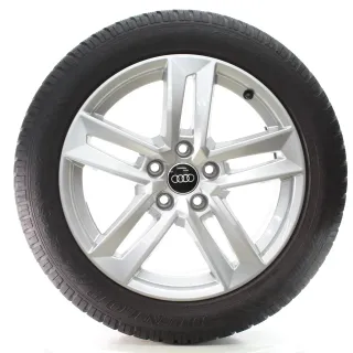 Audi A4 S4 8W Winterräder 5-Parallelspeichen Dunlop 225/50R17 DOT23 8W0601025P - Bild 2