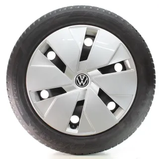 VW ID.3 E11 E12 Winterräder Stahl Hankook 215/55R18 99V DOT25 1EA601027 - Bild 1
