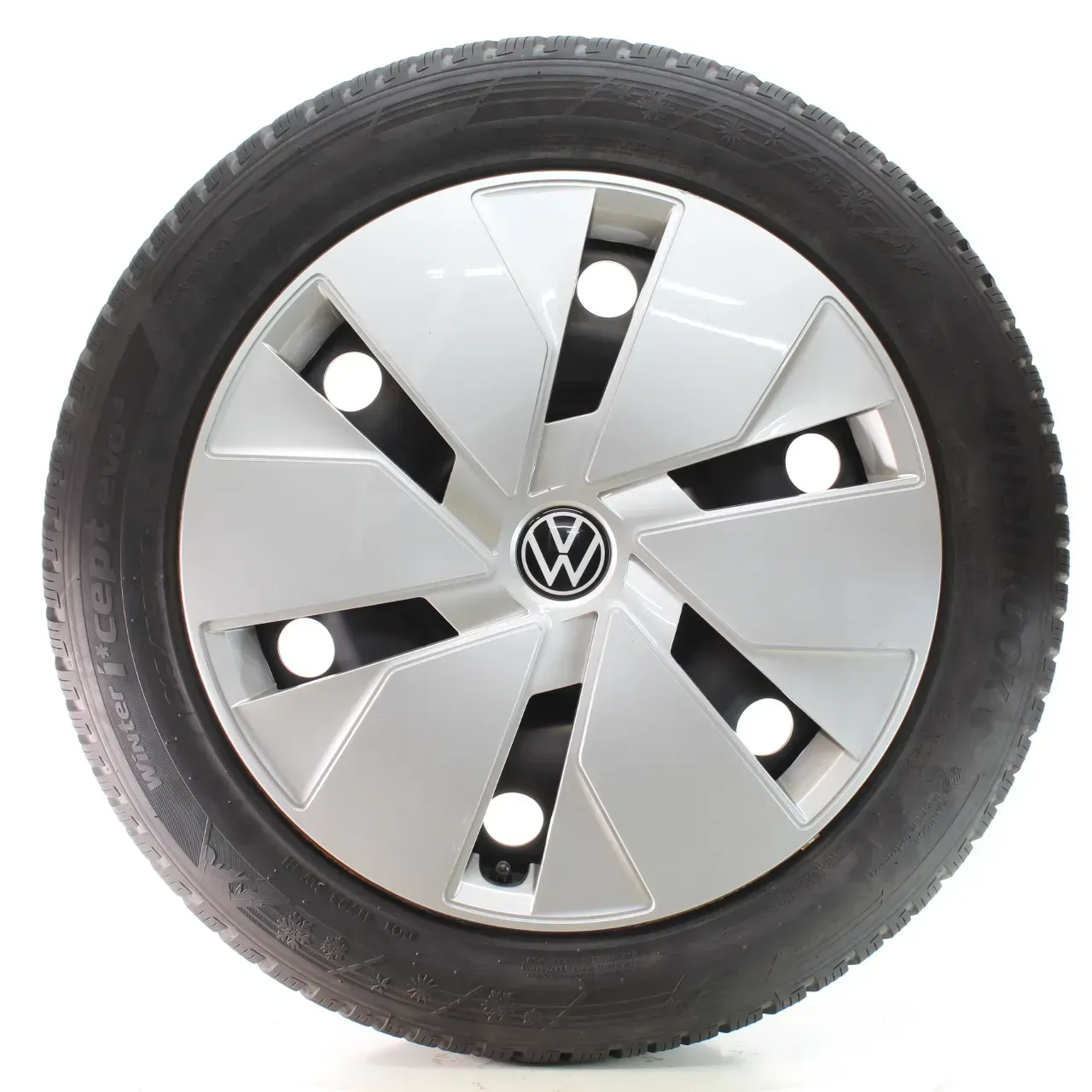 VW ID.3 E11 E12 Winterräder Stahl Hankook 215/55R18 99V DOT25 1EA601027 - Bild 1