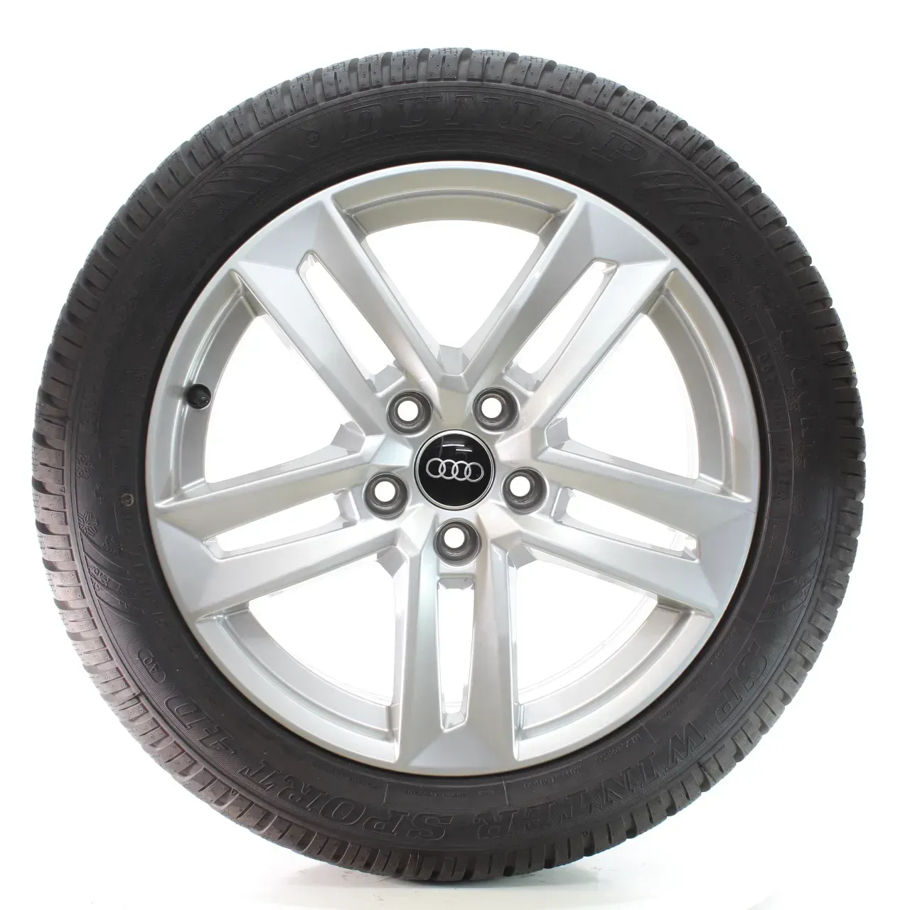 Audi A4 S4 8W Winterräder 5-Parallelspeichen Dunlop 225/50R17 DOT25 8W0601025P - Bild 1