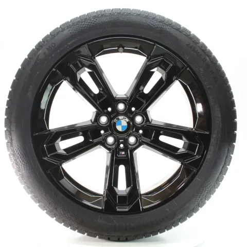 Background image for BMW X1 U11 X2 U10 Winterräder M Doppelspeiche 871 Conti 245/45R19 102H 5A1E230