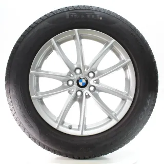 BMW X3 F97 X4 F98 Winterräder V-Speiche 618 Pirelli 225/60R18 DOT24 6880047 - Bild 4