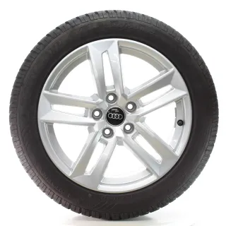 Audi A4 S4 8W Winterräder 5-Parallelspeichen Dunlop 225/50R17 DOT24 8W0601025P - Bild 3