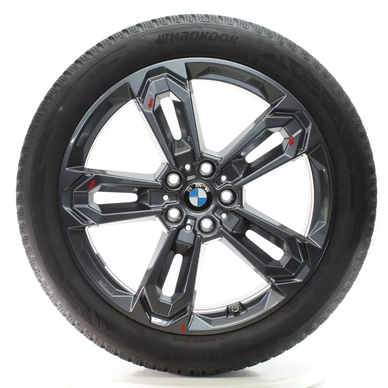 BMW X1 U11 X2 U10 Winterräder Doppelspeiche 1041 Hankook 195/55R19 DOT24 5A661A8 - Bild 1