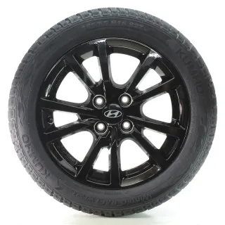 Hyundai i10 AC3 Winterräder 5-Doppelspeichen Kumho 185/55R15 82T KBA53415 NEU - Bild 3