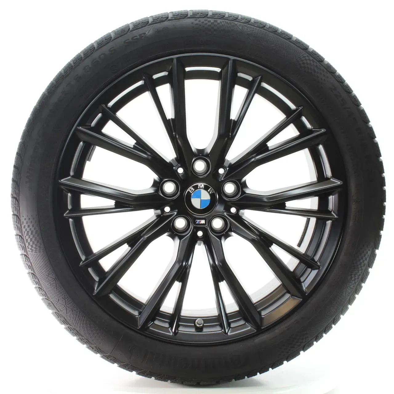 BMW 3er G20 G21 Winterräder Doppelspeiche 796 M Conti 225/45R18 95H 6885305 - Bild 1