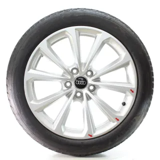 Audi A5 FU2 B10 Winterräder 5-Doppelspeichen Goodyear 235/45R18 DOT25 8B3601025D - Bild 3