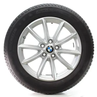 BMW X1 F48 X2 F39 Winterräder V-Speiche 560 Michelin 225/55R17 DOT24 6856061 - Bild 2