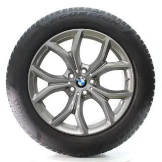BMW X5 G05 X6 G06 Winterräder V-Speiche 735 Pirelli 265/50R19 110H 6883752 - Bild 4