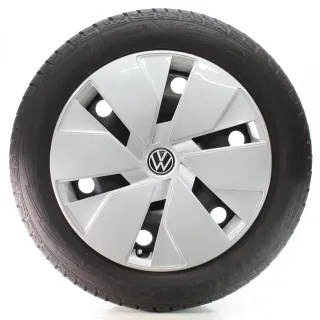 VW ID.3 E11 Winterräder Stahl Goodyear Ultra Grip 215/55R18 95T DOT24 1EA601027 - Bild 1