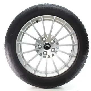 Audi A5 S5 F5 Winterräder 15-Speichen Barum Conti 225/50R17 DOT23 8W0601025AE - Bild 3
