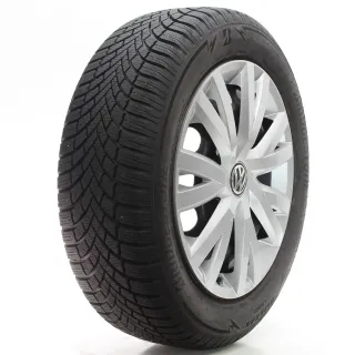 VW Golf VII 5G BA5 Winterräder Stahl Bridgestone 205/55R16 5Q0601027 - Bild 6