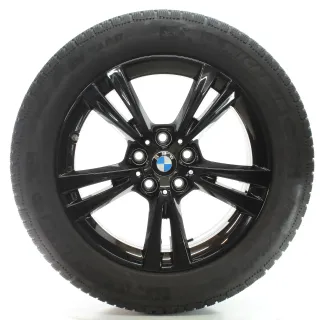 BMW X1 F48 X2 F39 Winterräder Doppelspeiche 385 Michelin 225/55R17 97H 6866673 - Bild 1