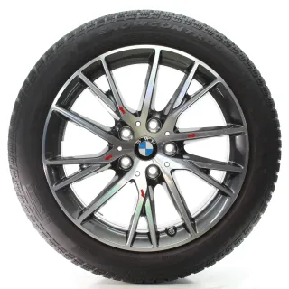 BMW 1er F40 2er F44 Winterräder Y-Speiche 489 Pirelli 195/55R17 92H 7849122 - Bild 2